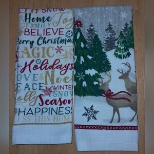 KITCHEN TOWELS CHRISTMAS